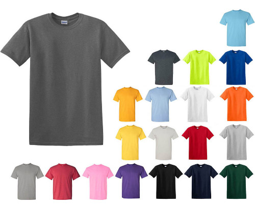 Round Neck Plain Cotton Tshirt